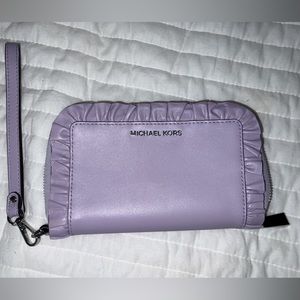 Purple Michael Kors Wallet